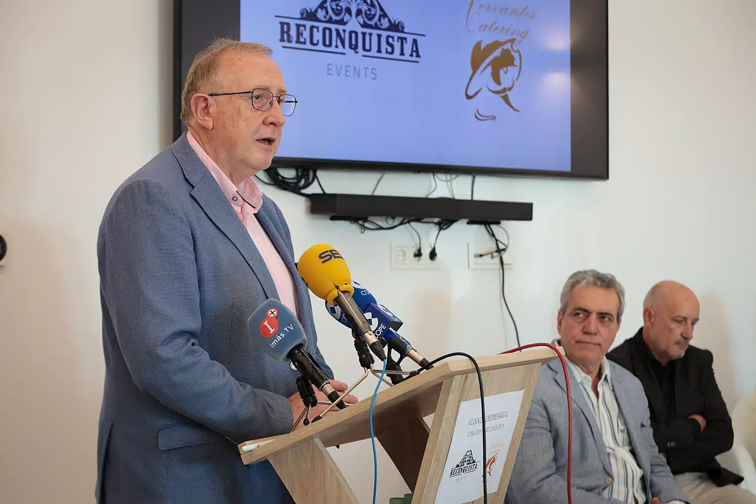 El alcalde de Carrión de Calatrava, Dionisio Moreno / J.Jurado